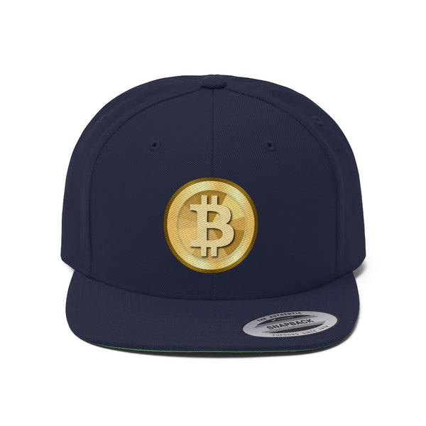 Bitcoin embroidery hat