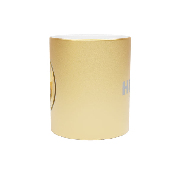 Bitcoin Metallic Mug (Silver\Gold)