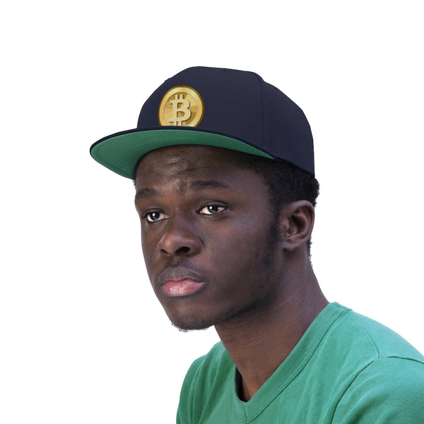 Bitcoin embroidery hat