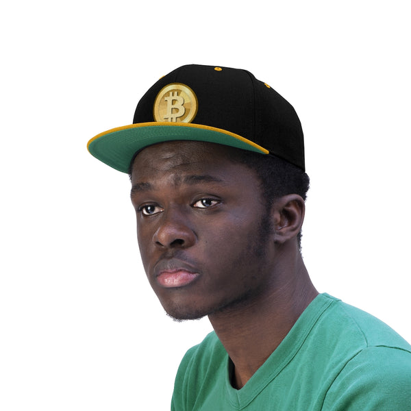 Bitcoin embroidery hat