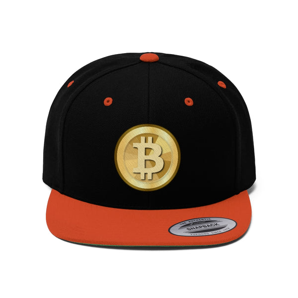 Bitcoin embroidery hat