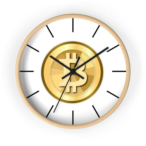 Bitcoin wall clock
