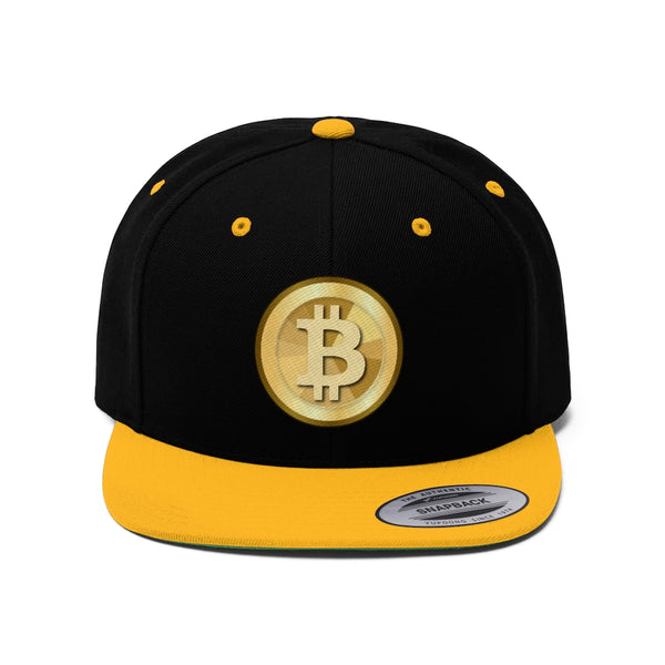 Bitcoin embroidery hat