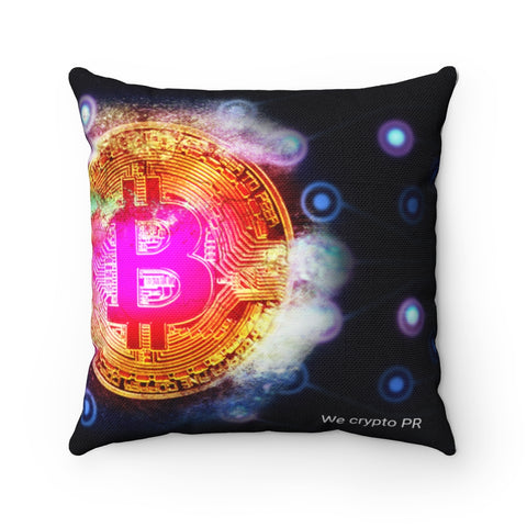 Spun Polyester Square Pillow