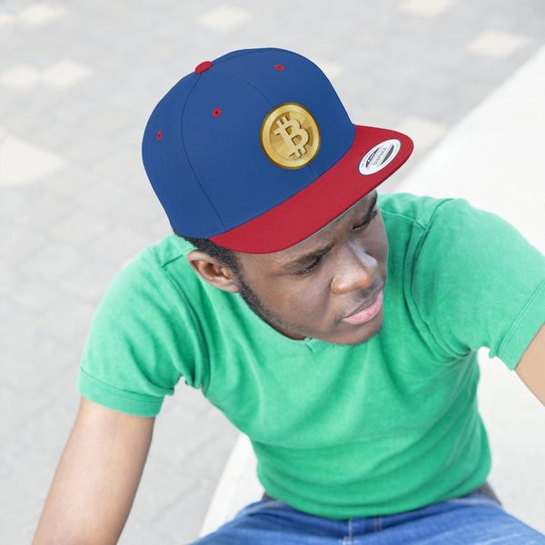 Bitcoin embroidery hat