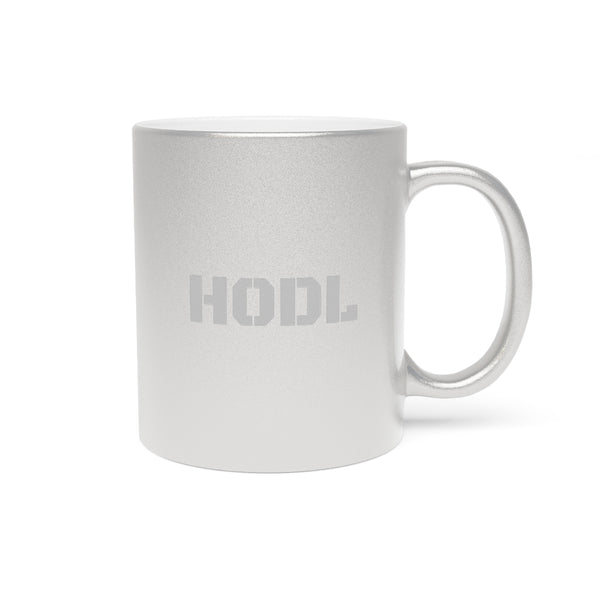 Bitcoin Metallic Mug (Silver\Gold)