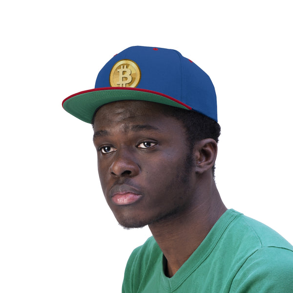 Bitcoin embroidery hat