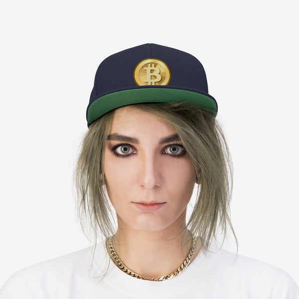 Bitcoin embroidery hat