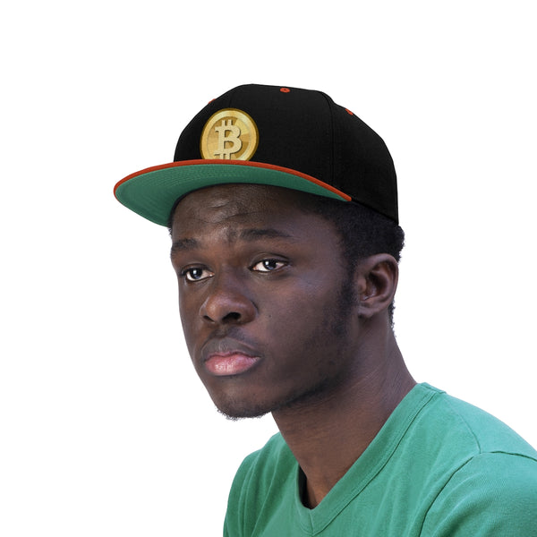 Bitcoin embroidery hat