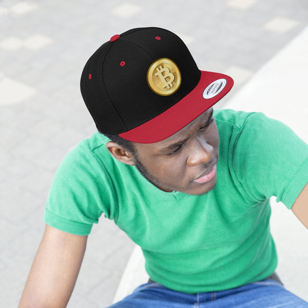 Bitcoin embroidery hat