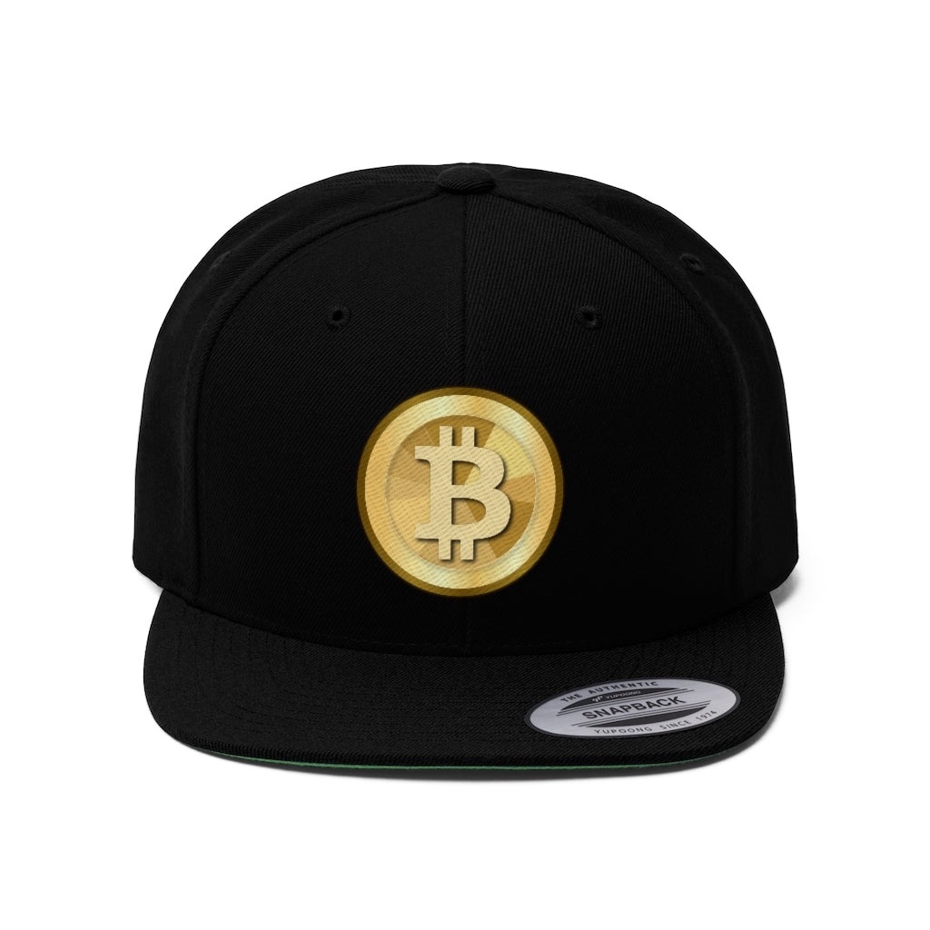 Bitcoin embroidery hat