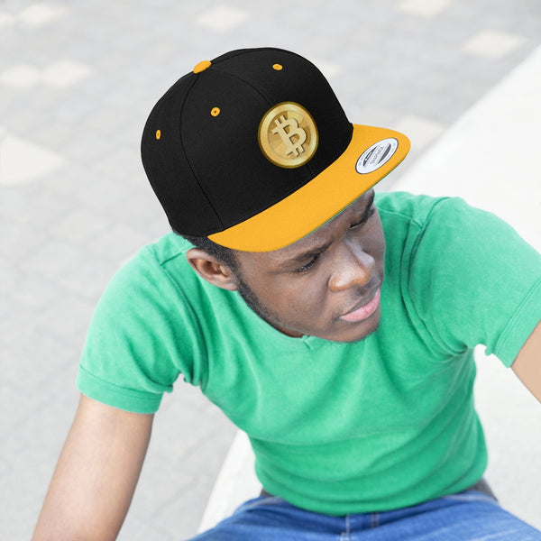 Bitcoin embroidery hat
