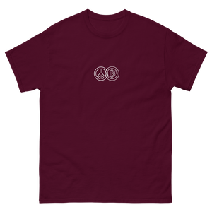 PEACE AND BITCOIN T-SHIRT