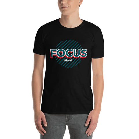FOCUS BITCOIN-Short-Sleeve Unisex T-Shirt