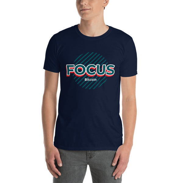 FOCUS BITCOIN-Short-Sleeve Unisex T-Shirt