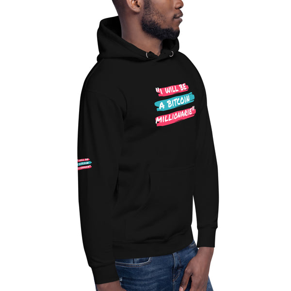 Bitcoin millionaire Unisex Hoodie