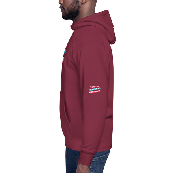 Bitcoin millionaire Unisex Hoodie