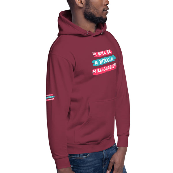 Bitcoin millionaire Unisex Hoodie
