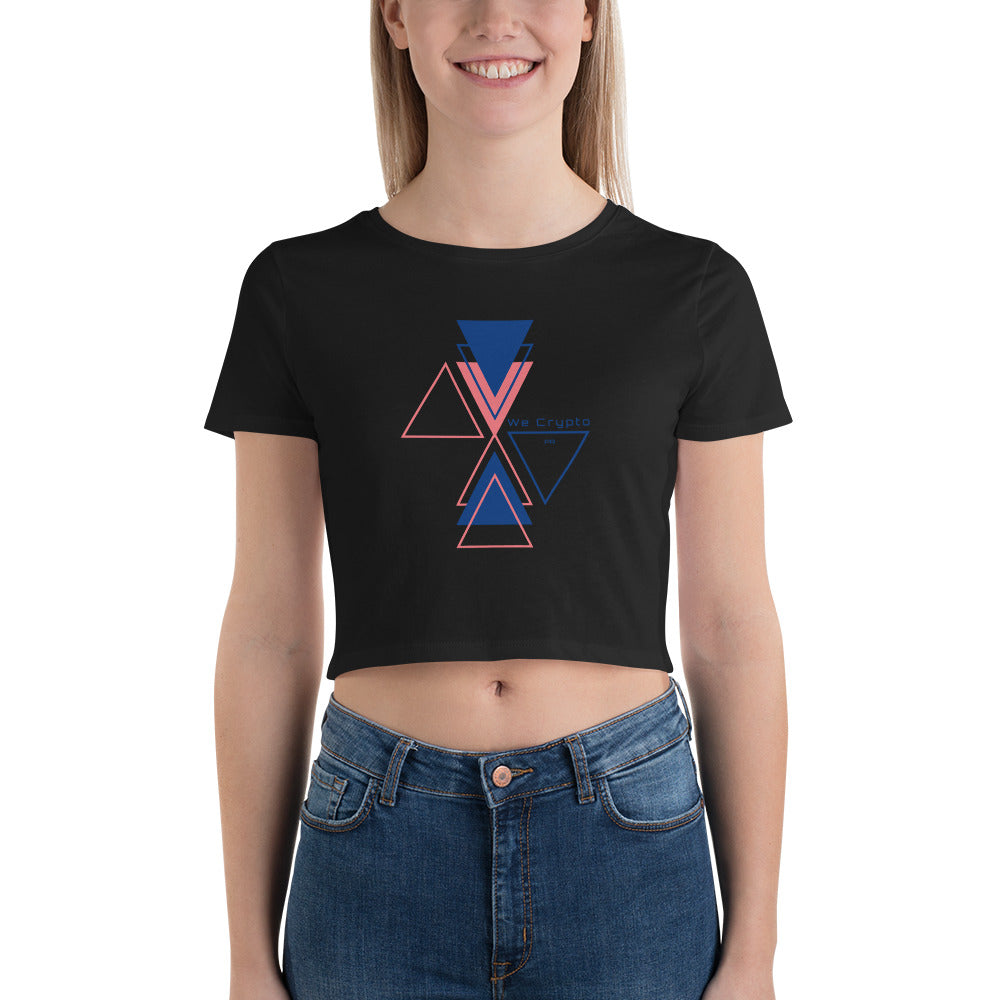 We crypto-Women’s Crop Tee