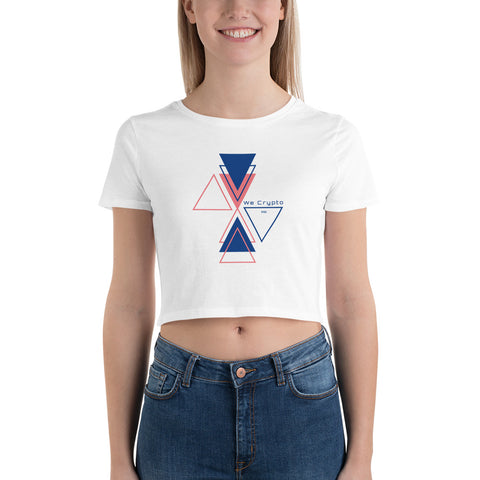 We crypto-Women’s Crop Tee