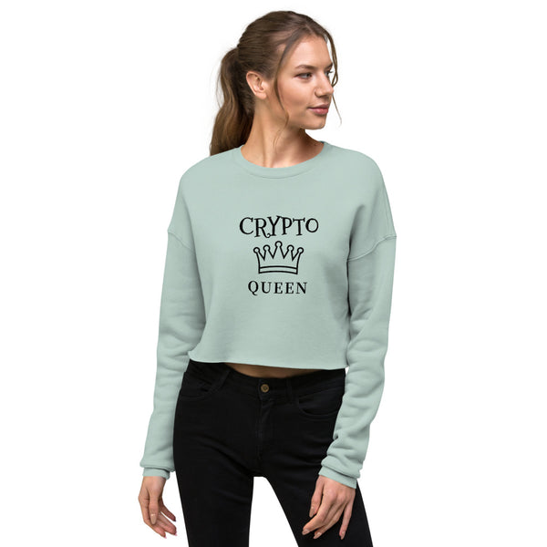 Crypto Crop Sweatshirt