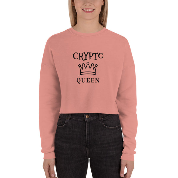 Crypto Crop Sweatshirt
